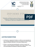 Presentación Informe Final Quimica Organica 4 Piperina Rizzo