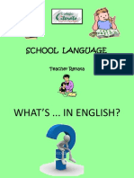 School Language