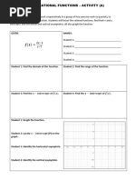 Rational Functions Activity