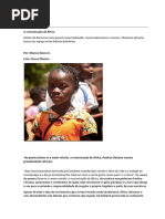 A Reconstrução de África_AFROLIC
