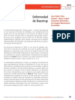 Enfermedad de Baastrup PDF