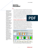 Oracle - Data Sheet - Demantra Demand Management (057040)