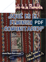 Julieta Paredes, Adriana Guzmán - El tejido de la Rebeldía. Qué es el feminismo comunitario.pdf