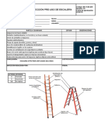 Formato Inspeccion Pre Uso Escaleras