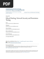 Ethical Hacking: Network Security and Penetration Testing: GALILEO Open Learning Materials