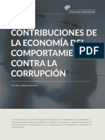 Contribuciones de La Economía Del Comportamiento Contra La Corrupción