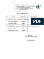 Daftar Hadir Monitoring New