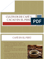 Cultivos Peruanos- Café y Cacao