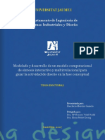 Modelado y Desarrollo de Un Modelo Computacional de Síntesis Interactivo y Multirrelacional para Guiar La Actividad de Diseño en La Fase Conceptual