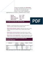 Tablas de Desnutricion