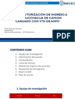 Presentaciion de Investigación de Incidentes Transportes Diaz