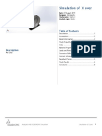 Simulation of X Over: No Data