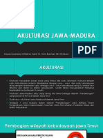 Akulturasi Jawa-Madura New