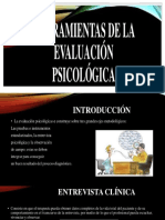 Herramientas de Evaluación Psucologica 