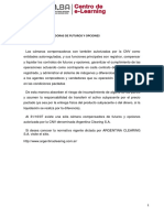 Cámara de Compensación y Su Funcionamiento en El Mercado Local