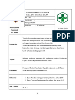 Pemberian Kapsul Vitamin A