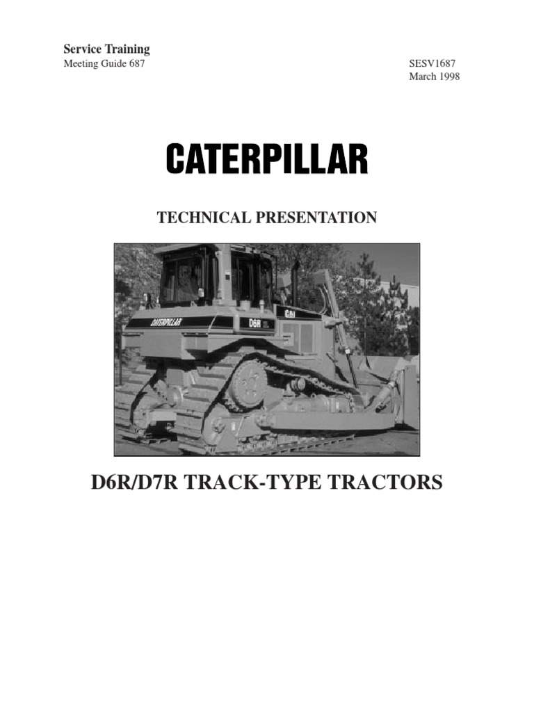 Caterpillta D6T | PDF | Transmission (Mechanics) | Clutch