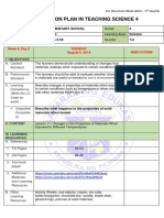 Detailed Lesson PLan in Teaching Science 4 For Classroom Observation