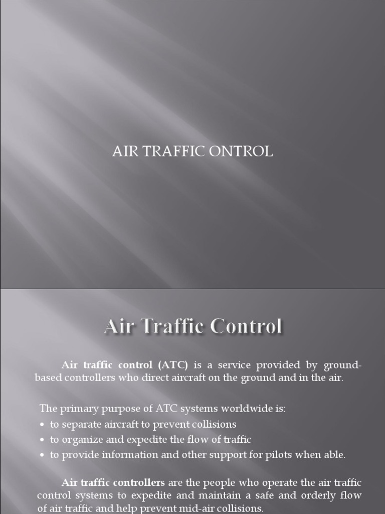 ATC PDF Visual Flight Rules Instrument Flight Rules
