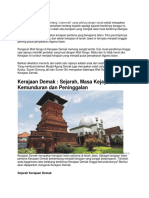 Kerajaan Demak: Sejarah dan Peninggalannya