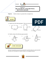 Volume of A Pyramid With A Rectangular Base PDF