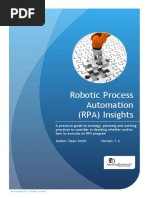 Robotic Process Automation RPA Strategy and Practice v1.3