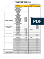 Tarif Khusus PDF