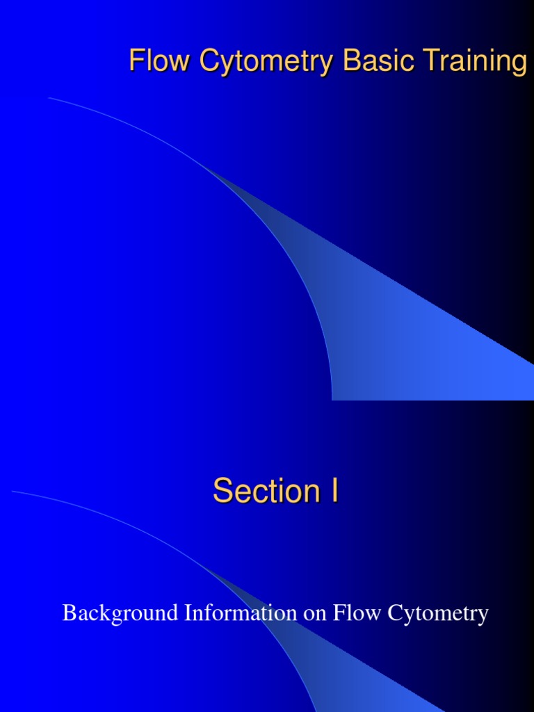 Flow Cytometry Basics Training Guide | PDF | Flow Cytometry | Optical ...