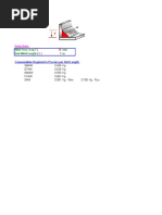 Enter Data:: MM M Weld Size (Leg) Unit Weld Length