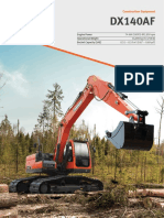 Powerful and durable excavator for forestry work