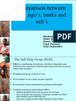 Comparison Between SHG, Ngo's, Banks and Mfi's