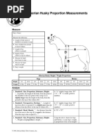 Dog Body Surface Area Conversion Chart | PDF | Metrology | Human Body