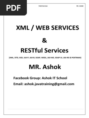 Ashok WebServices