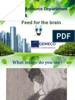 Human Resource Department: Feed For The Brain