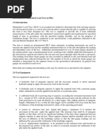 Pile Maintained Load Test Method Statement | PDF | Deep Foundation ...