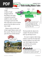 Understanding Balance Scales