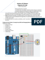 Arduino: DC Motors Diagrams & Code