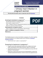 Urinary Tract Infection in Pregnant Women