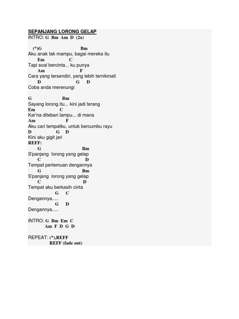 Kunci Gitar Jodoh Yang Kesampaian Tebak Gambar