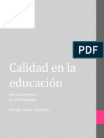 Calidad en La Educación Cronograma CEUM Actopan