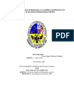 Análisis de la legalidad de las limitaciones a la Asamblea Constituyente en la creación de una norma fundamental para Bolivia.docx