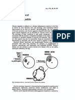 Chronic Hepatitis: Progress Report