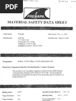 Material Safety Data Sheet: Telephone: 336-475-7400