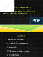 Curs - Patologia Onco-Hematologica Mai 2018