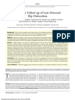 50 Years Follow Up of Late Detected Hip Dislocation