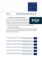 BAB 3 PERENCANAAN OPERASI KA (Exsum)