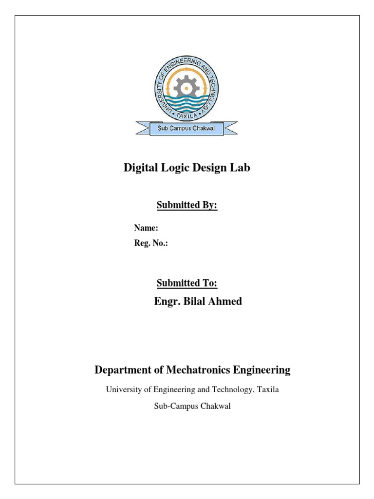 Mechatronics Logic Design Lab | PDF