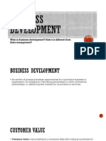 What Is Business Development? How It Is Different From Sales Management?