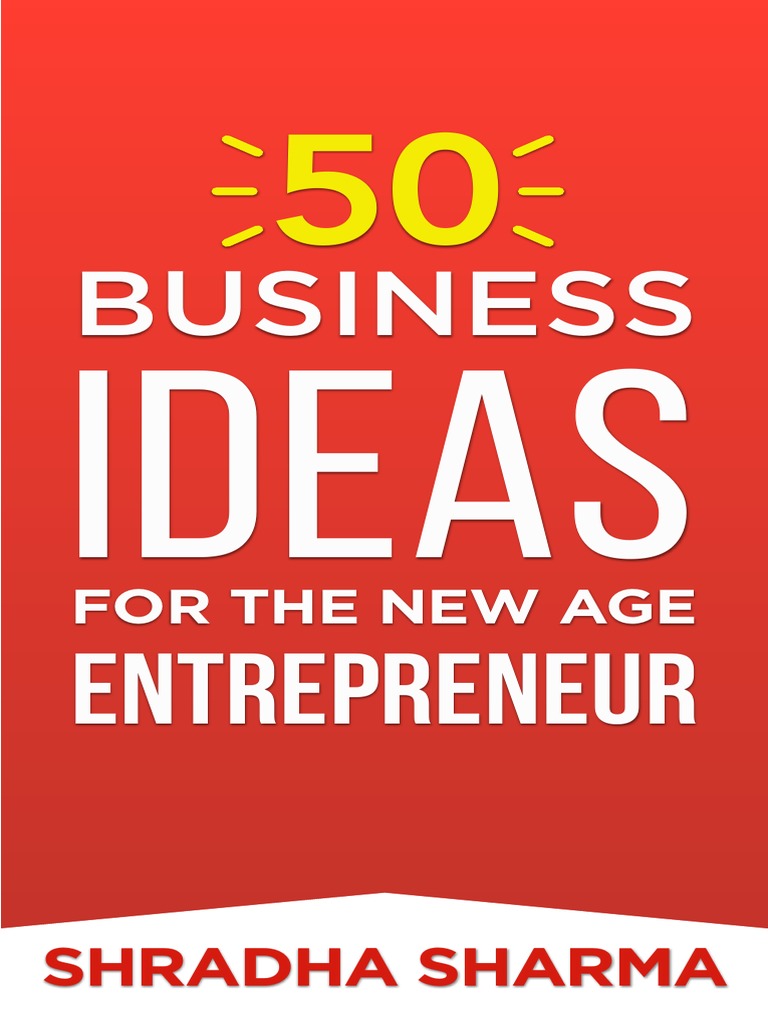 50 Business Ideas Pdf Pdf Sales Digital Marketing