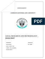 Chanakya National Law University: Legal Research and Methodology